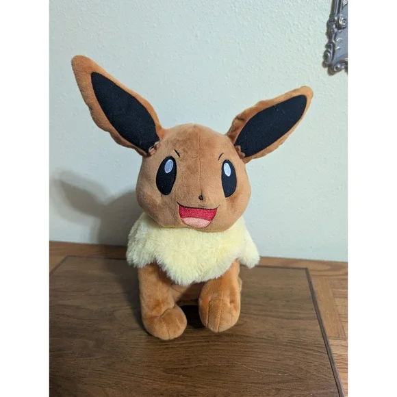 Pokémon TOMY My Friend Eevee 11" Plush Ears Move & Talks Electronic Sounds Works - Picture 1 of 5
